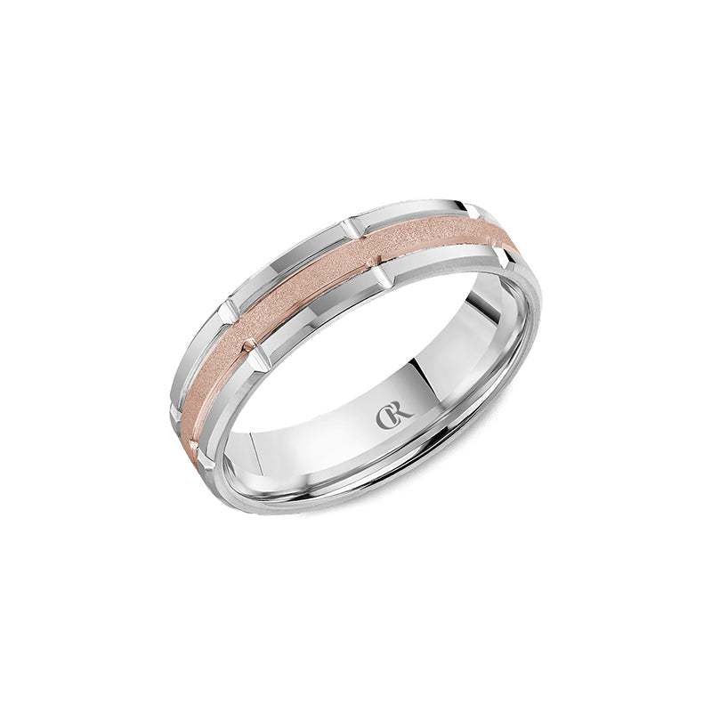 CrownRing Wedding Band 037B