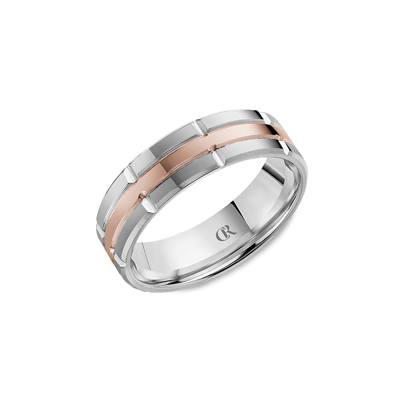 CrownRing Wedding Band 037B