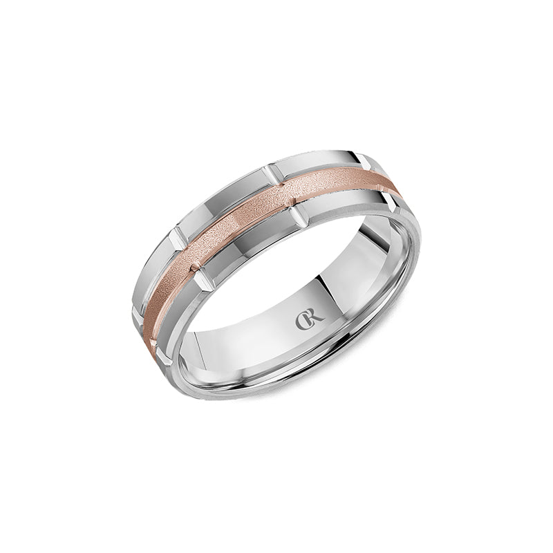CrownRing Wedding Band 037B
