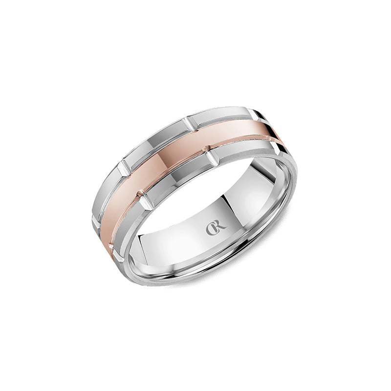 CrownRing Wedding Band 037B