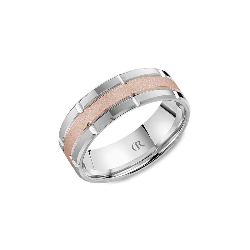 CrownRing Wedding Band 037B