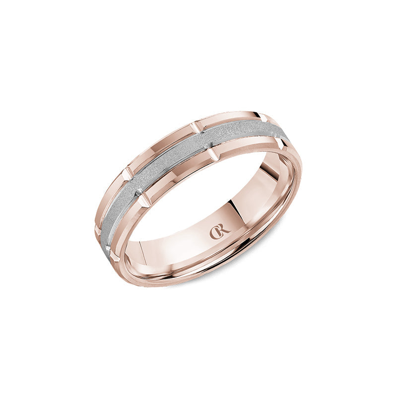 CrownRing Wedding Band 037B