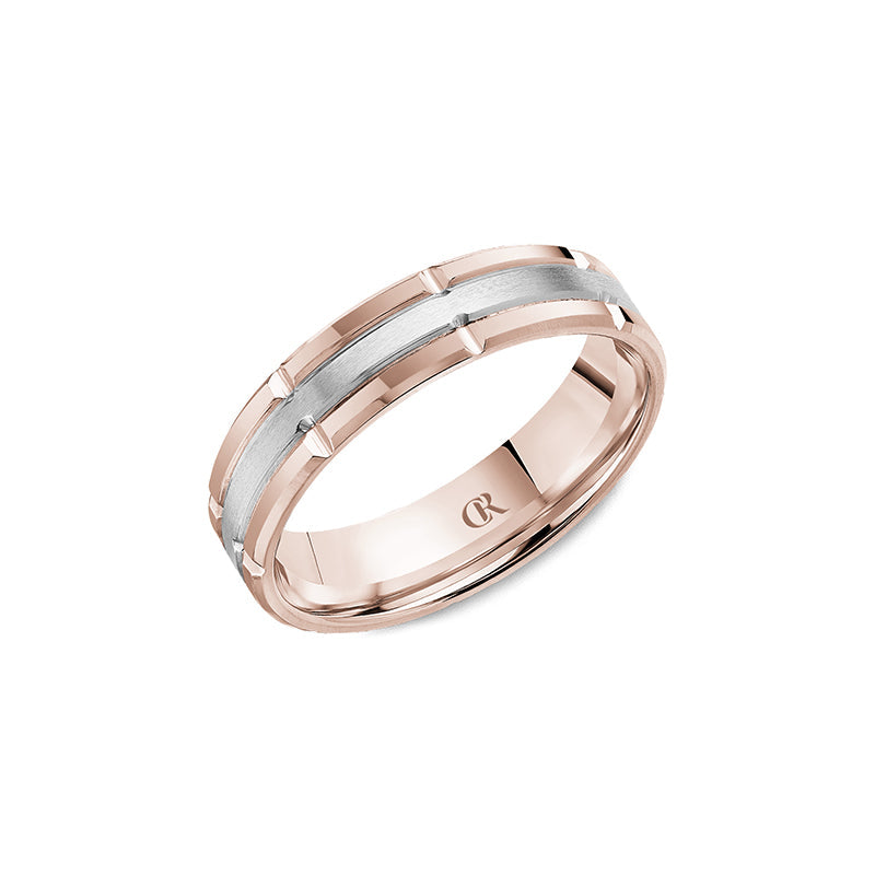 CrownRing Wedding Band 037B