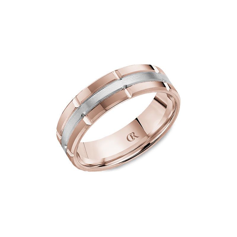 CrownRing Wedding Band 037B