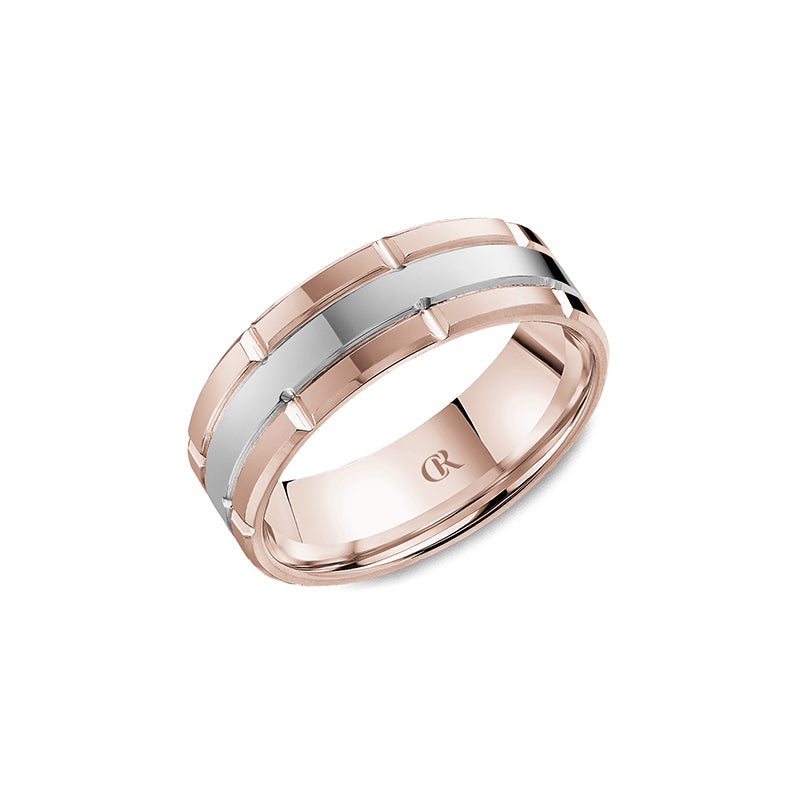 CrownRing Wedding Band 037B