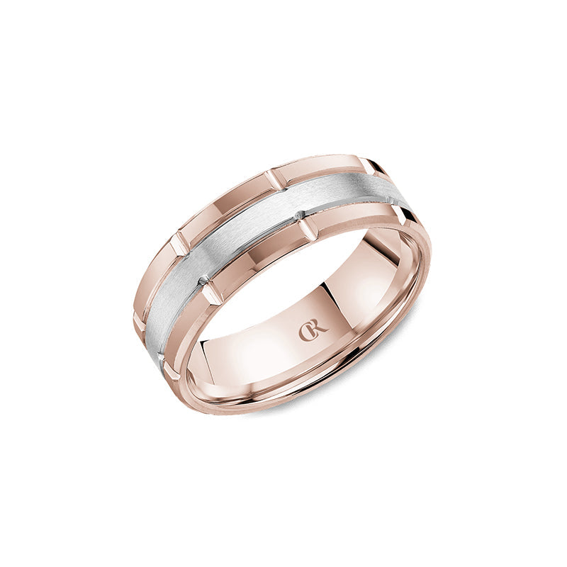 CrownRing Wedding Band 037B