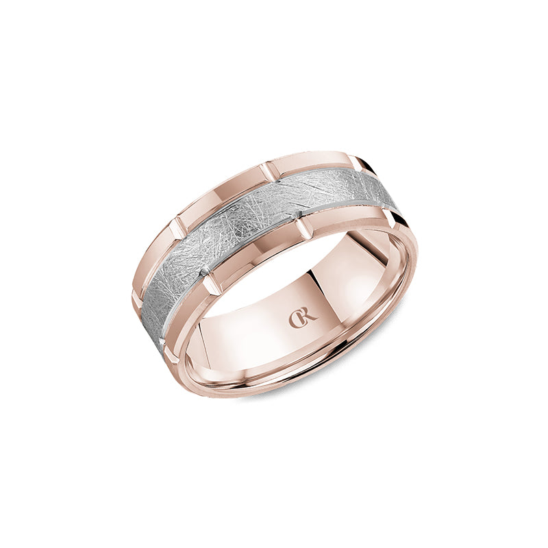 CrownRing Wedding Band 037B
