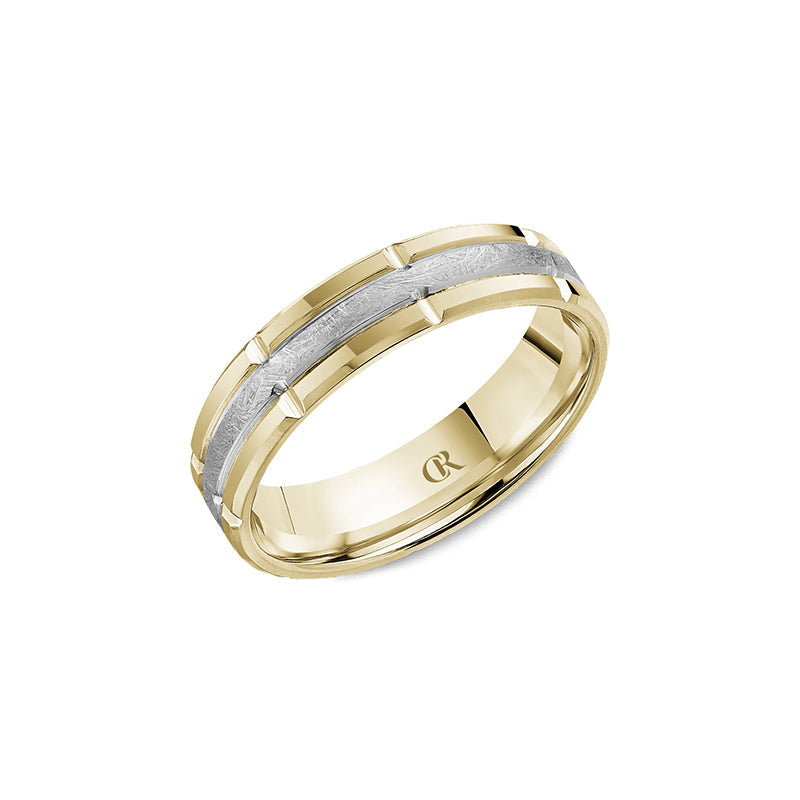 CrownRing Wedding Band 037B