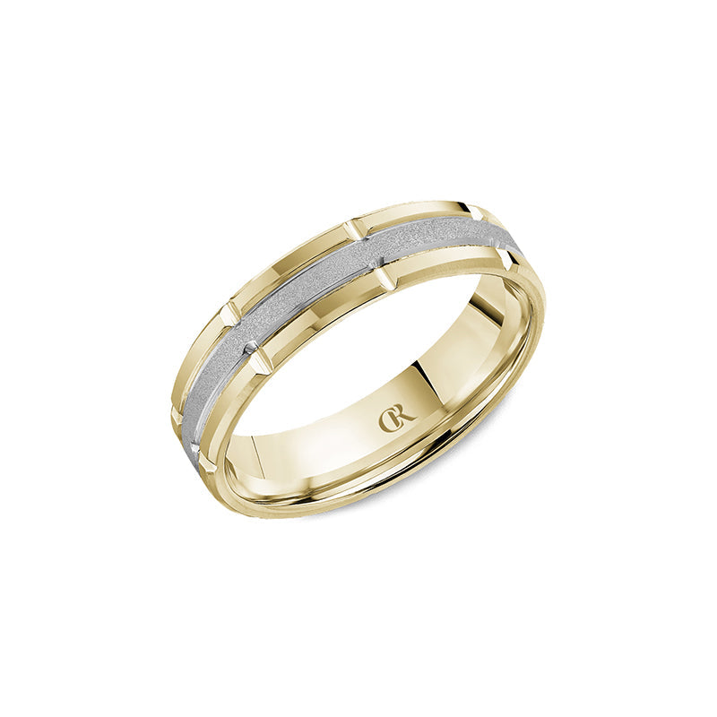 CrownRing Wedding Band 037B