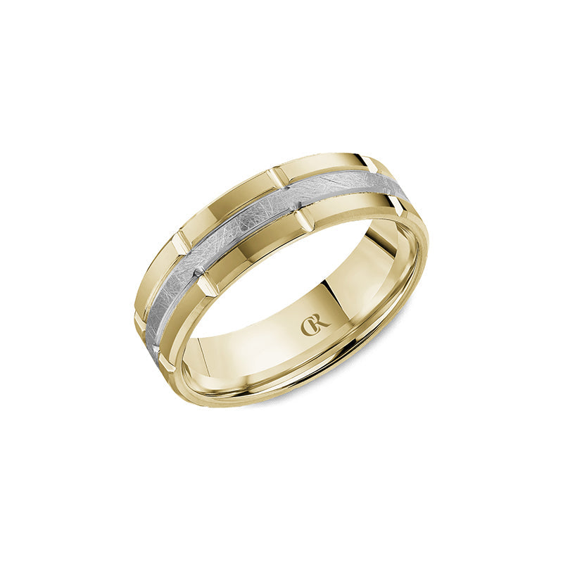 CrownRing Wedding Band 037B