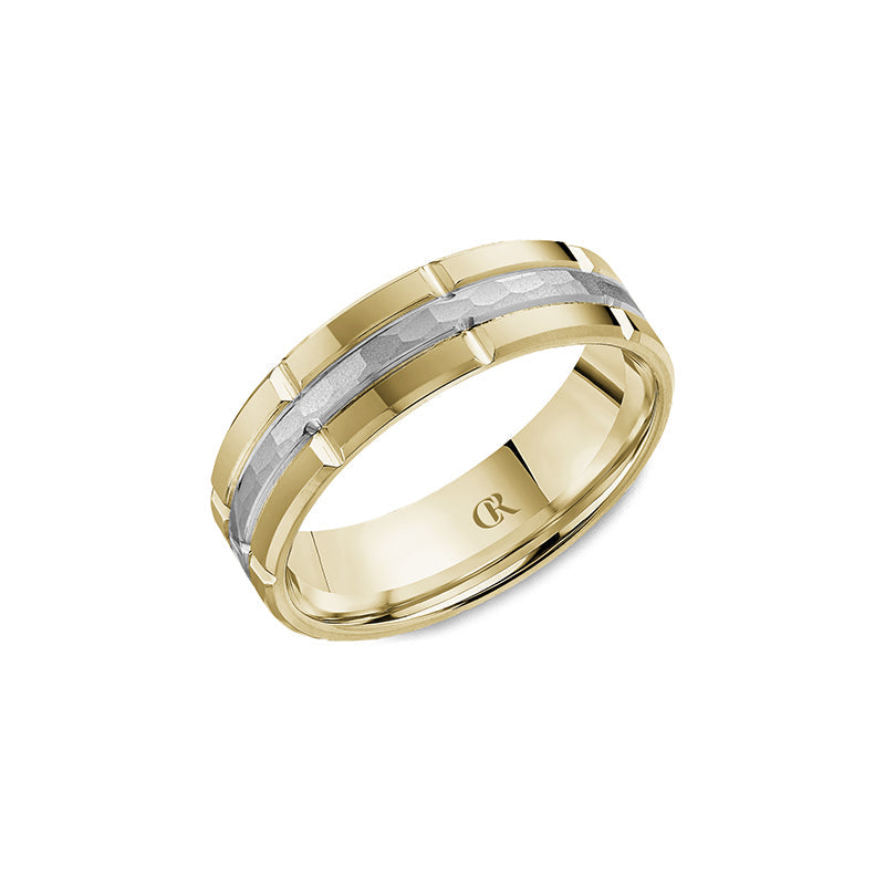 CrownRing Wedding Band 037B