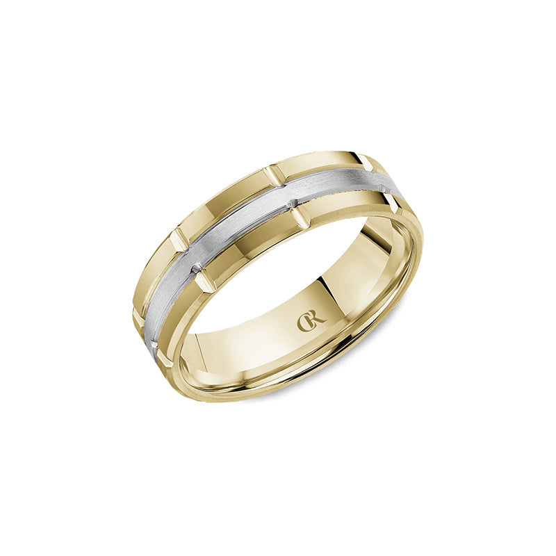 CrownRing Wedding Band 037B