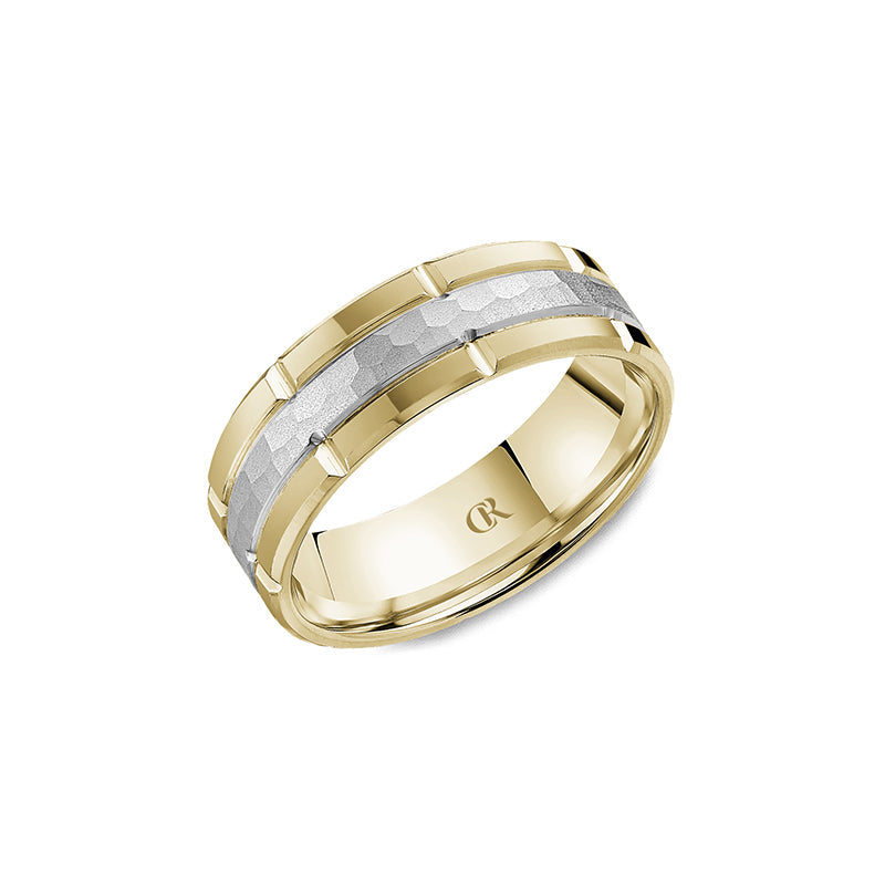 CrownRing Wedding Band 037B
