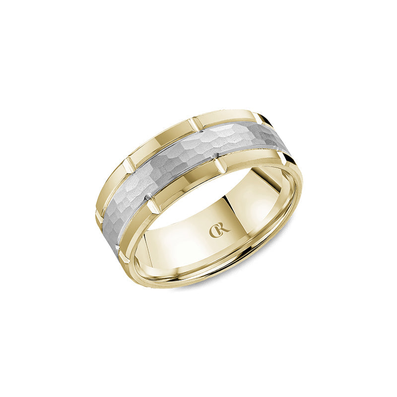 CrownRing Wedding Band 037B
