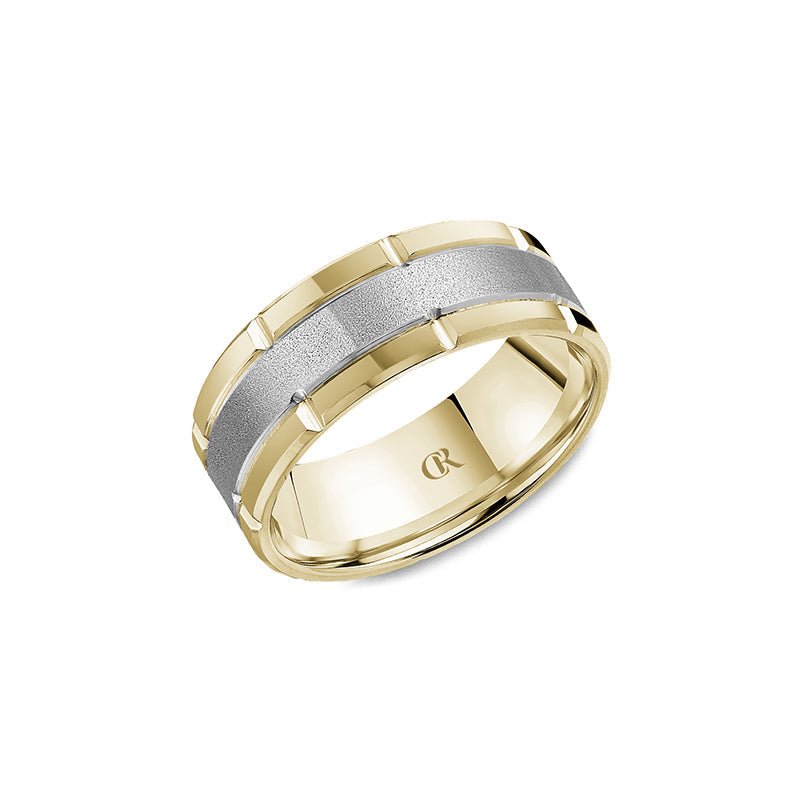 CrownRing Wedding Band 037B