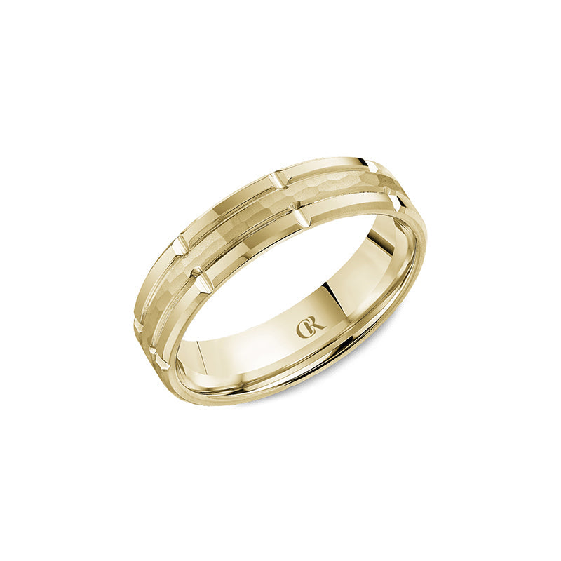 CrownRing Wedding Band 037A