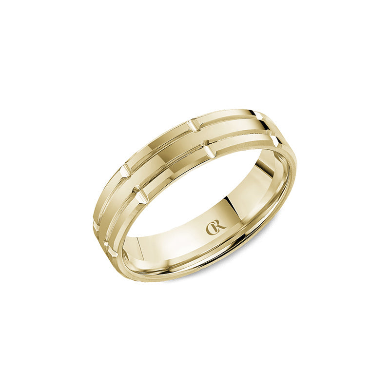 CrownRing Wedding Band 037A
