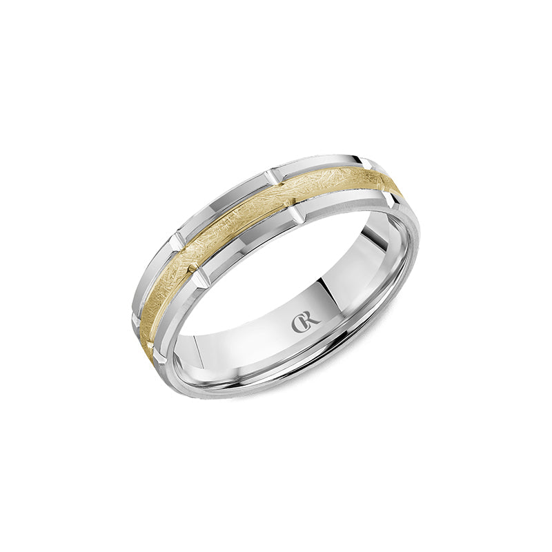 CrownRing Wedding Band 037B