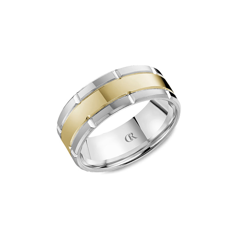 CrownRing Wedding Band 037B