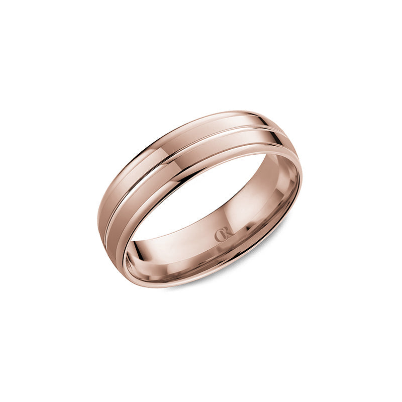 CrownRing Wedding Band 045A