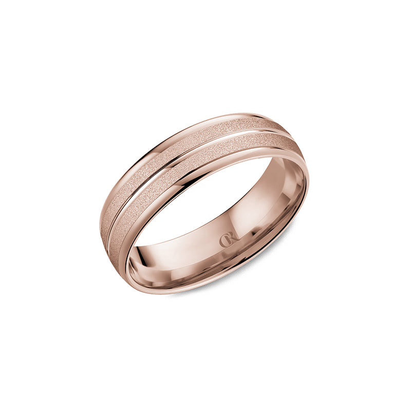CrownRing Wedding Band 045A