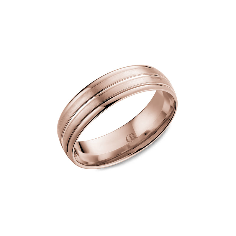 CrownRing Wedding Band 045A
