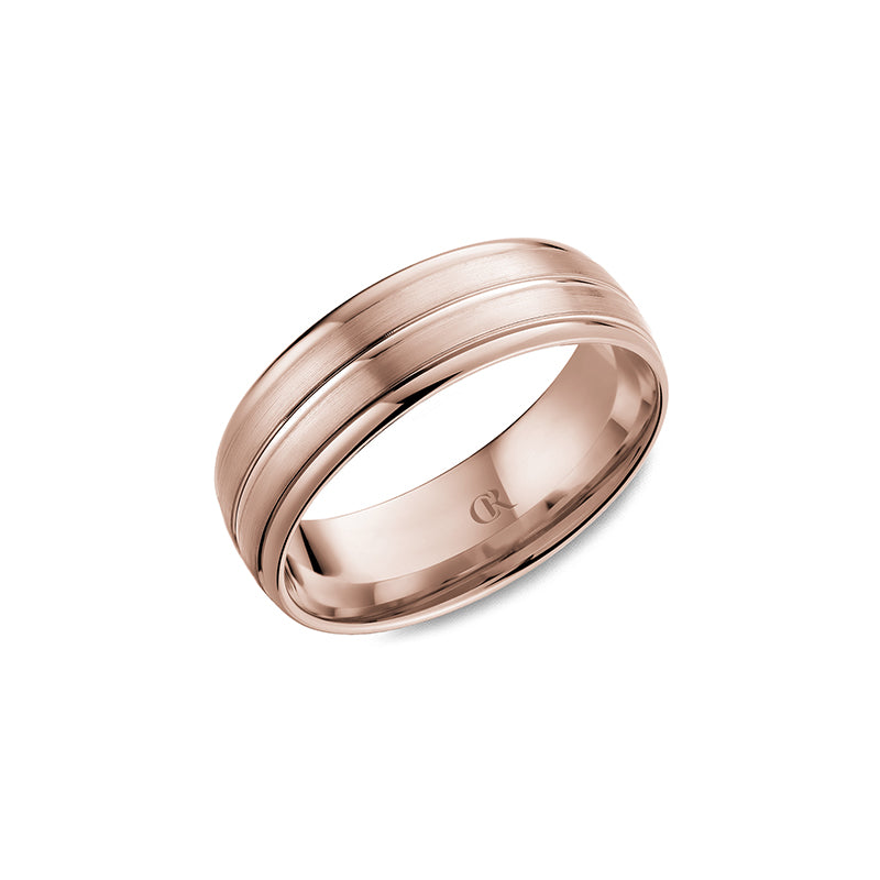 CrownRing Wedding Band 045A