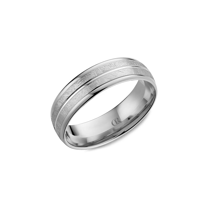 CrownRing Wedding Band 045A