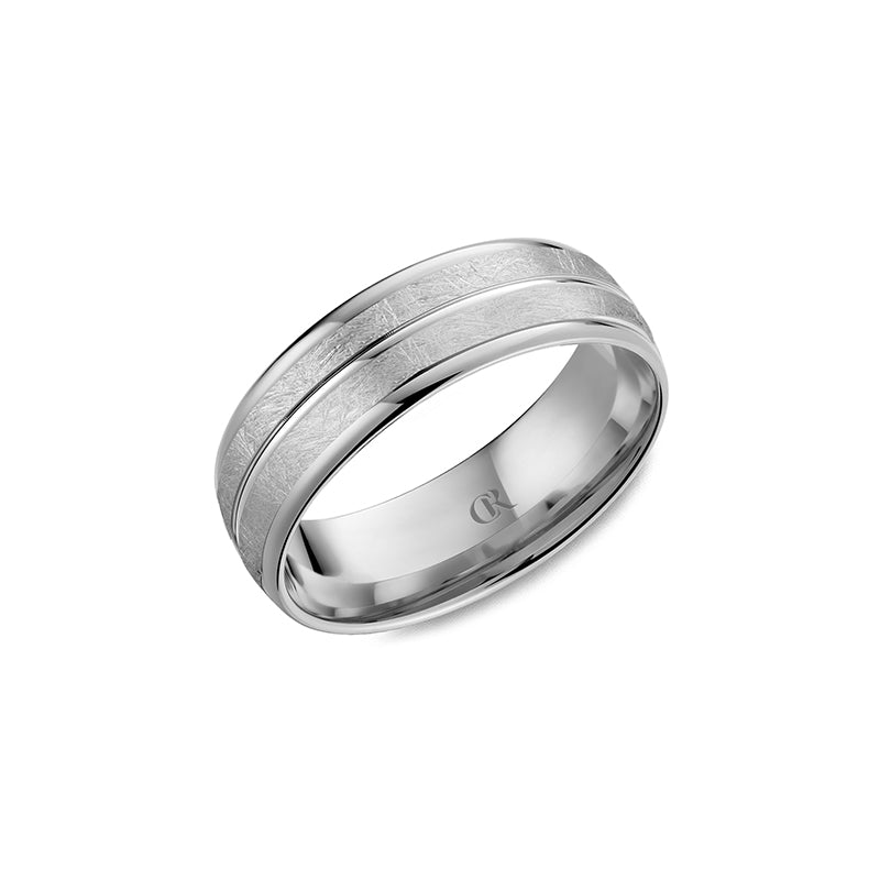 CrownRing Wedding Band 045A