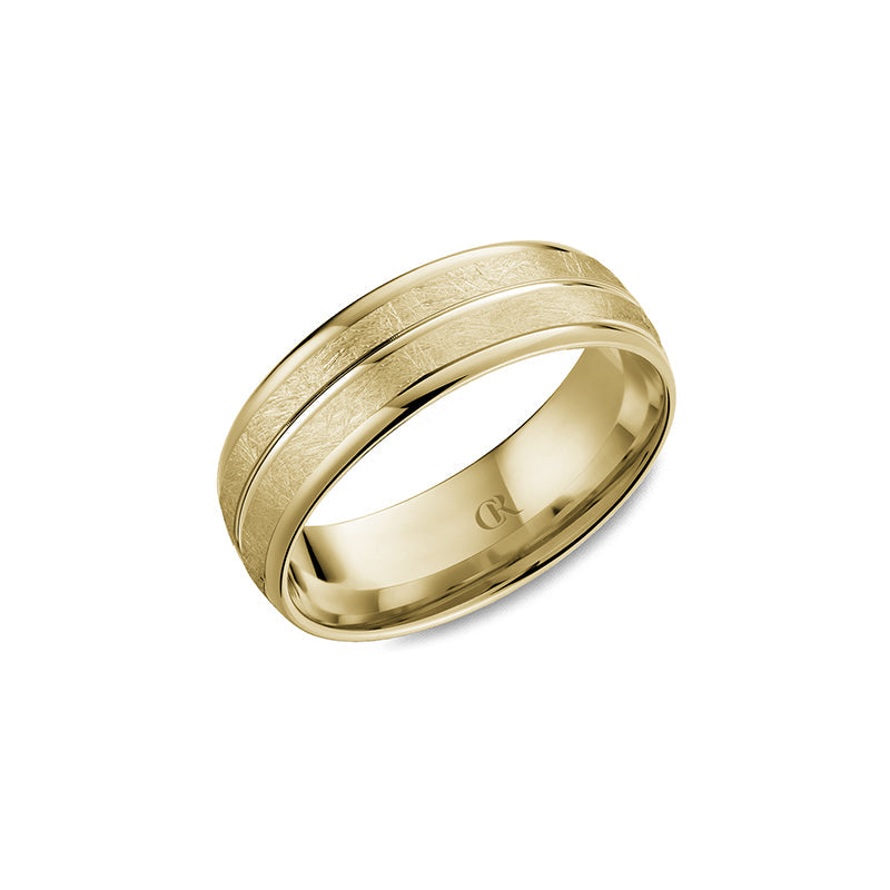CrownRing Wedding Band 045A