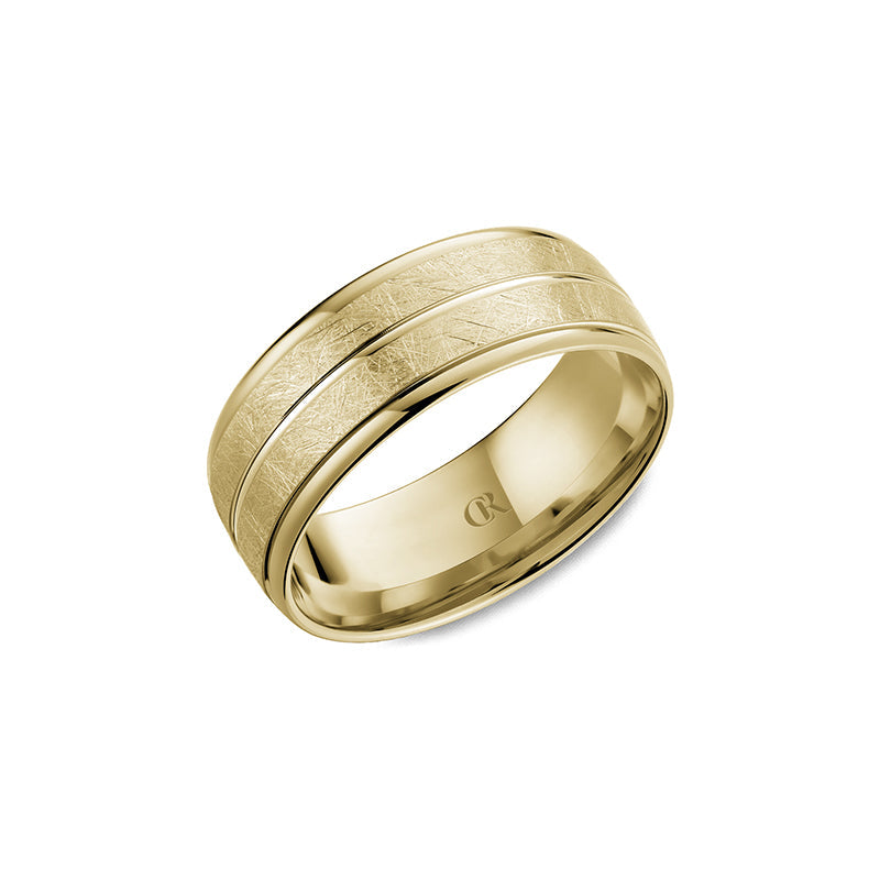 CrownRing Wedding Band 045A