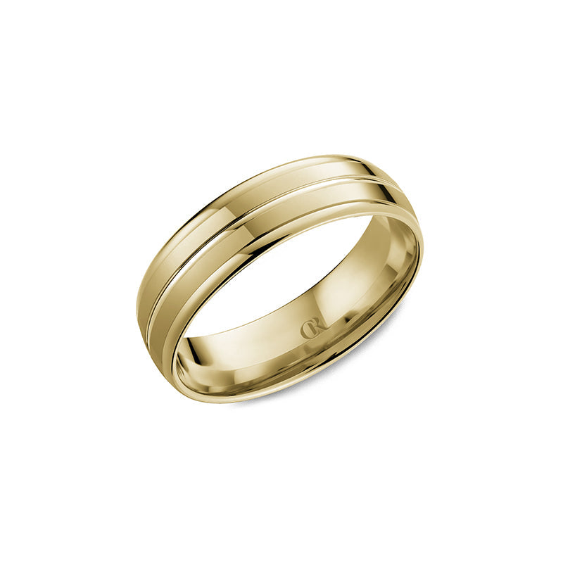 CrownRing Wedding Band 045A