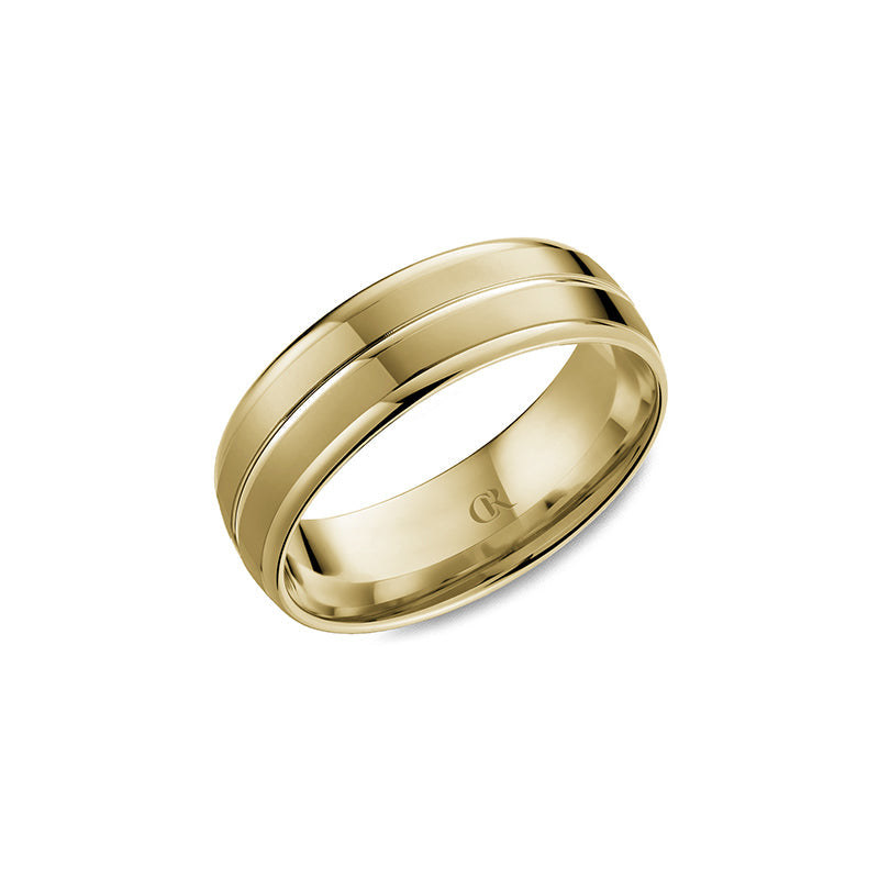 CrownRing Wedding Band 045A