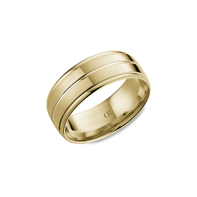 CrownRing Wedding Band 045A