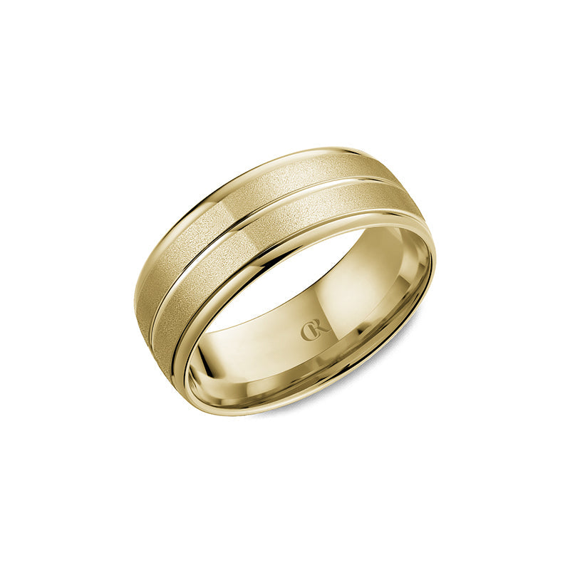 CrownRing Wedding Band 045A