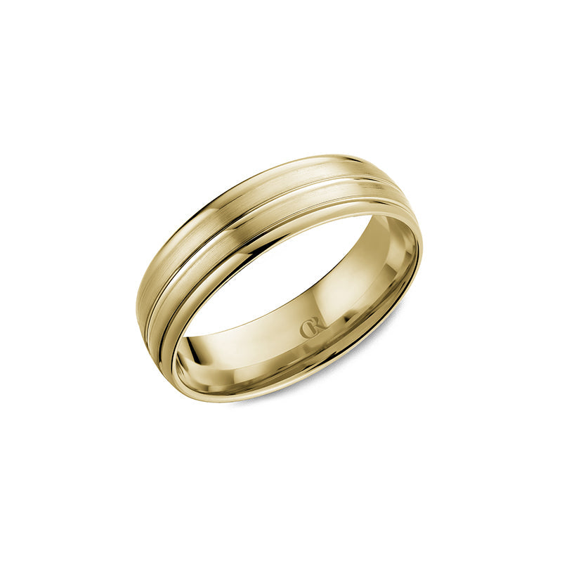 CrownRing Wedding Band 045A