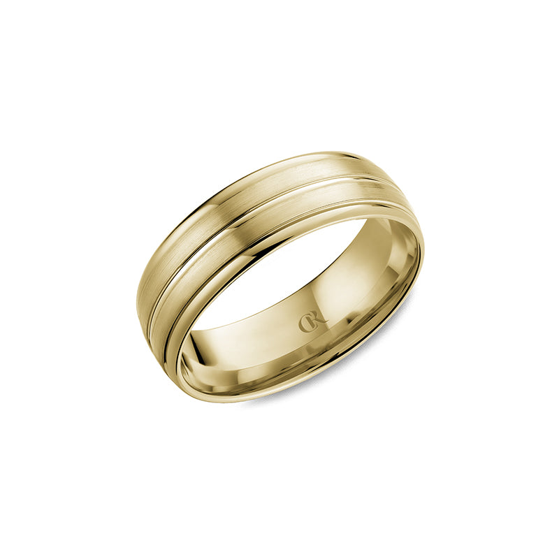 CrownRing Wedding Band 045A