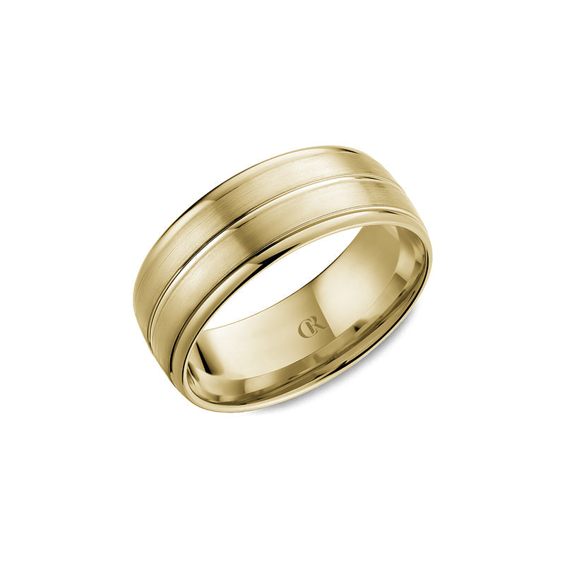 CrownRing Wedding Band 045A