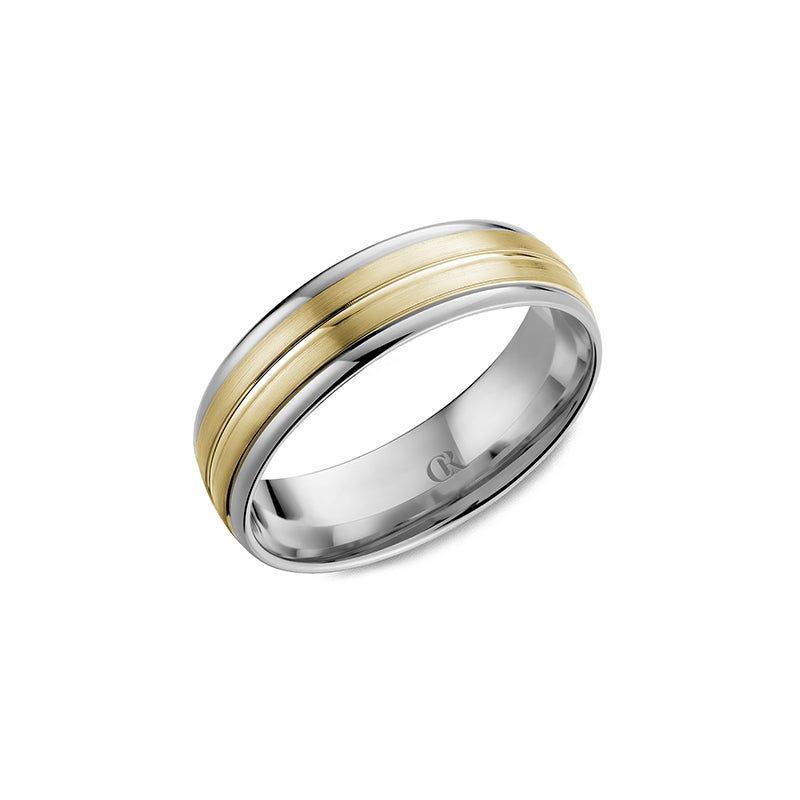 CrownRing Wedding Band 045B