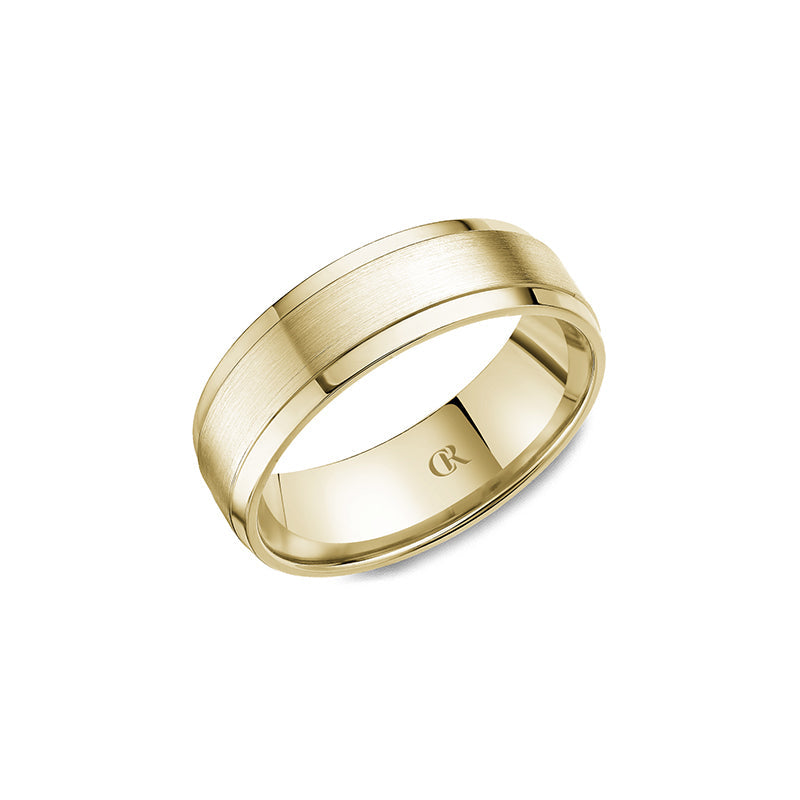 CrownRing Wedding Band 047 A