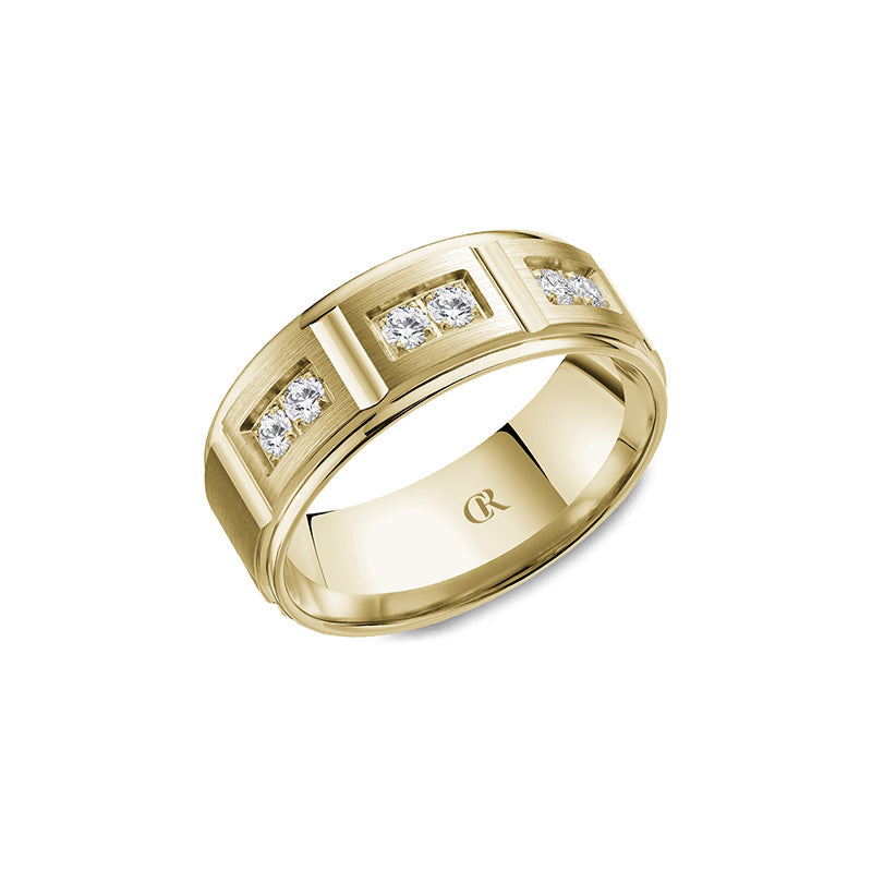 CrownRing Wedding Band 052