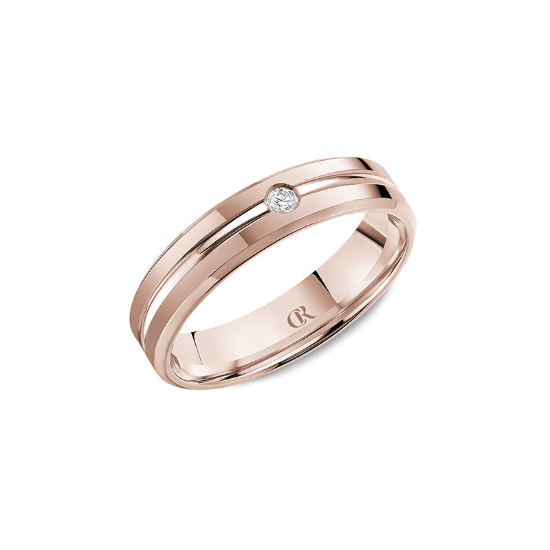 CrownRing Wedding Band 055