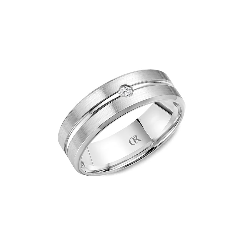CrownRing Wedding Band 055