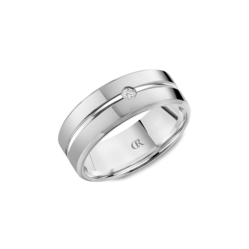 CrownRing Wedding Band 055