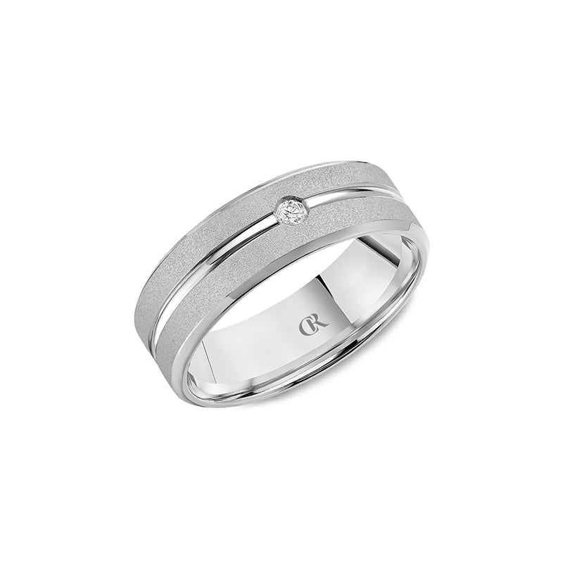 CrownRing Wedding Band 055
