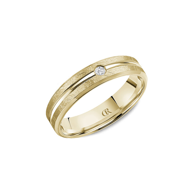 CrownRing Wedding Band 055