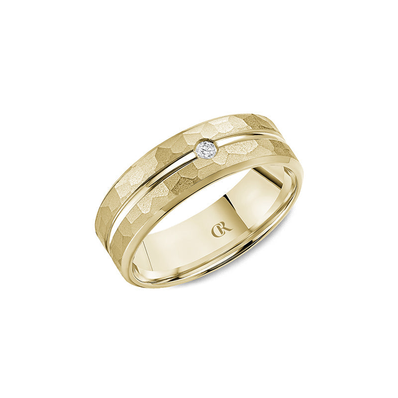 CrownRing Wedding Band 055