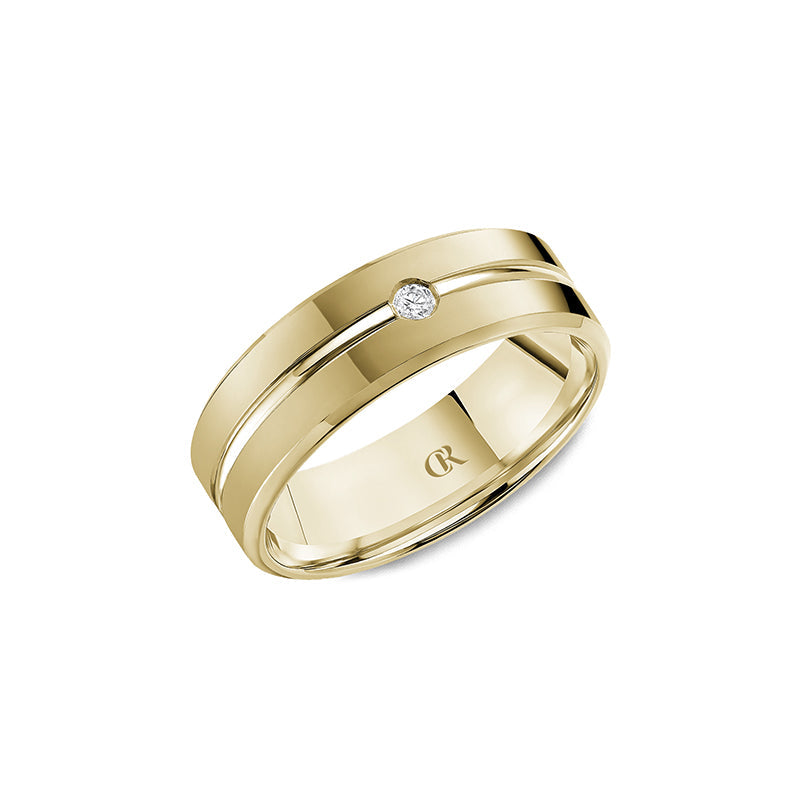 CrownRing Wedding Band 055