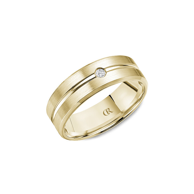 CrownRing Wedding Band 055