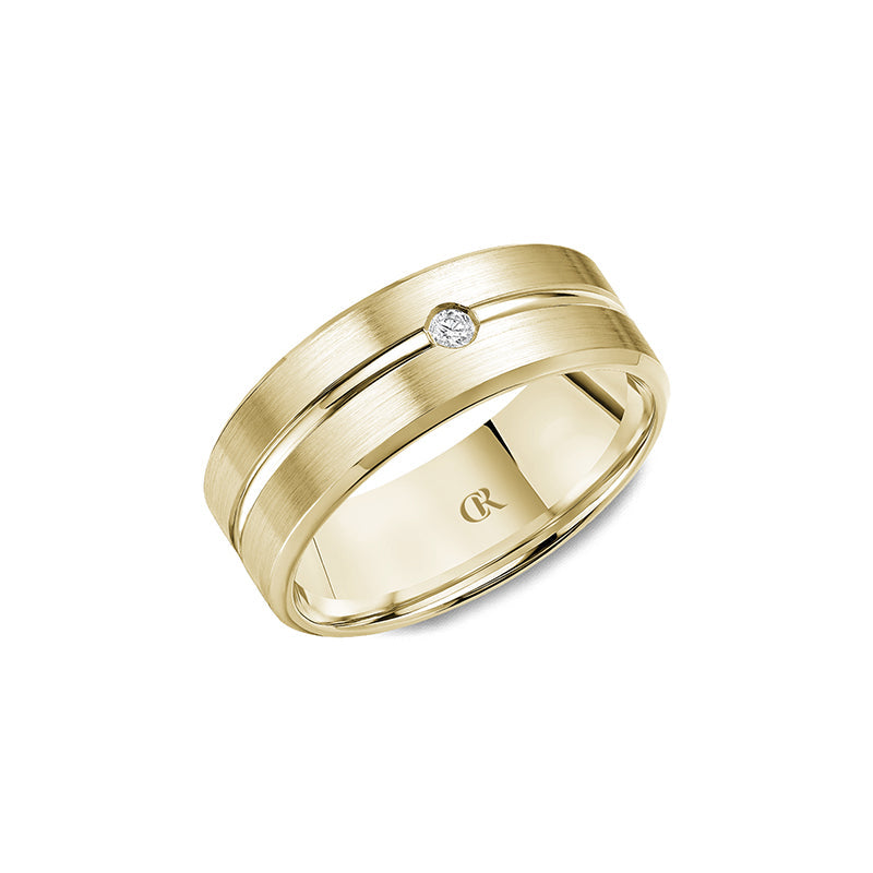 CrownRing Wedding Band 055